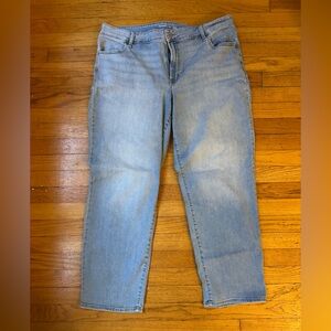 EUC Old Navy Loose Light Blue Denim Size 20